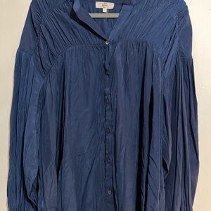 Entro Navy Blue Blouse